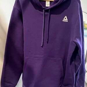 Reebok Men's Purple Hoodie